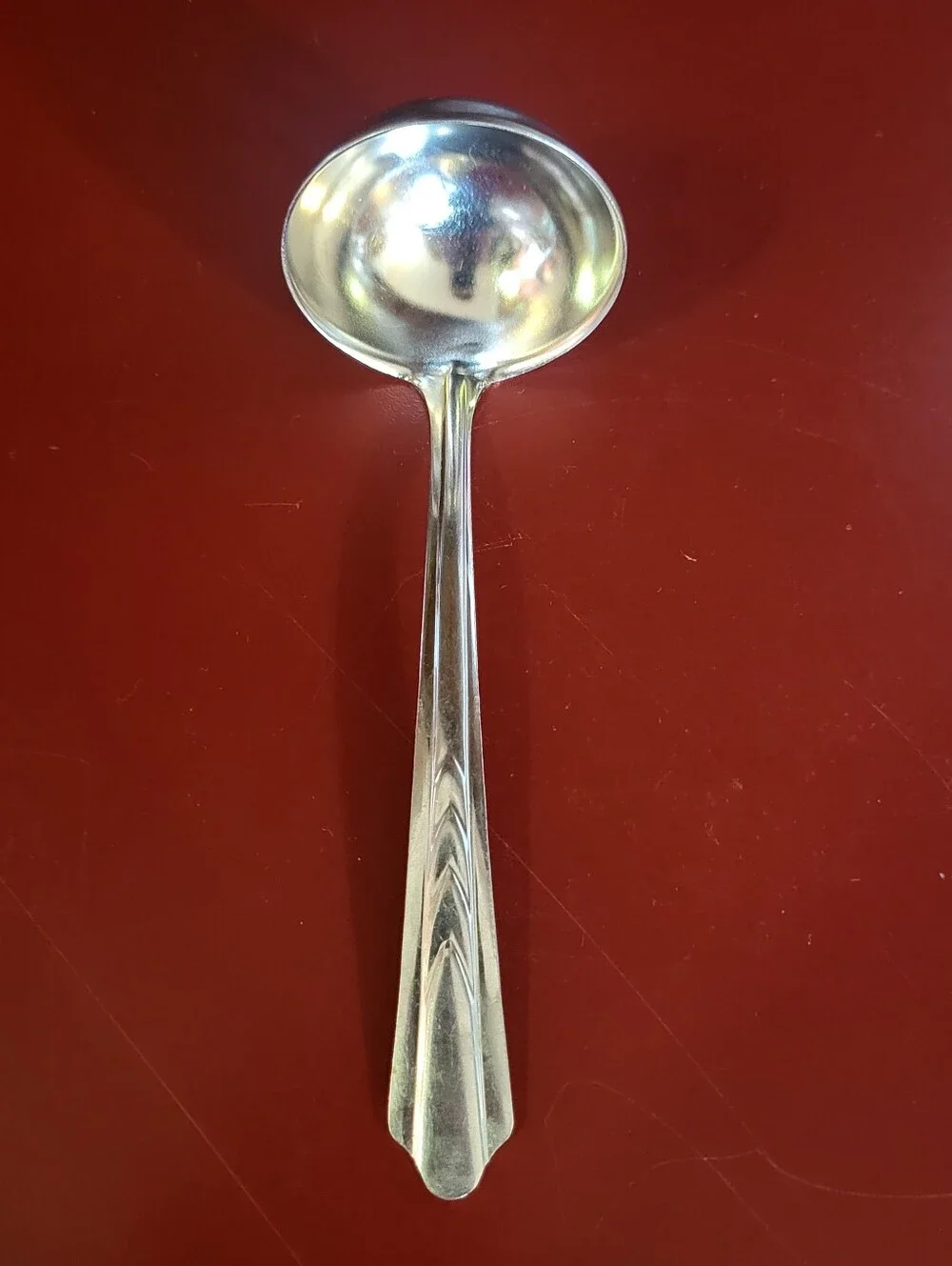 Vintage Stainless Steel Gravy Spoon Ladle USA